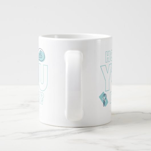 FRIENDS™ | Hoe doe je dat? Grote Koffiekop (Achterkant)