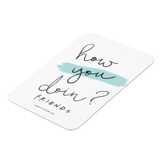 FRIENDS™ | Hoe doe je dat? Magneet (Linkerzijde)