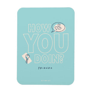 FRIENDS™ Hoe doe je dat? Magneet