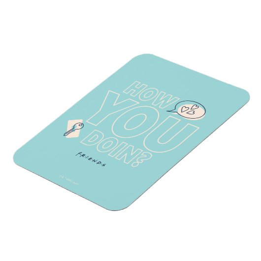 FRIENDS™ | Hoe doe je dat? Magneet (Linkerzijde)