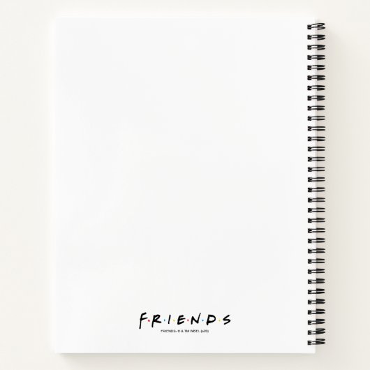 FRIENDS™ | Hoe doe je dat? Notitieboek (Achterkant)