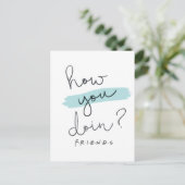 FRIENDS™ | Hoe doe je dat? Uitnodiging Briefkaart (Staand voorkant)