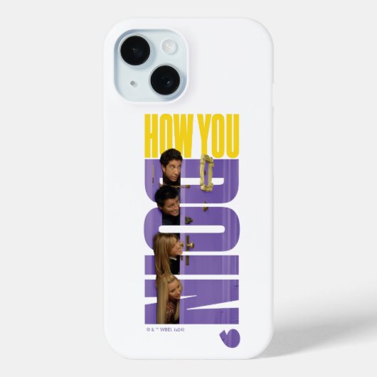FRIENDS™ | Hoe gaat het ermee Case-Mate iPhone Case (Achterkant)