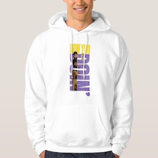 FRIENDS™ | Hoe gaat het ermee Hoodie (Voorkant)