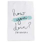 FRIENDS™ | Hoe gaat het ermee? Medium Cadeauzakje (Voorkant)