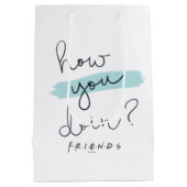 FRIENDS™ | Hoe gaat het ermee? Medium Cadeauzakje (Achterkant)