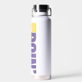 FRIENDS™ | Hoe gaat het ermee Waterfles (Achterkant)