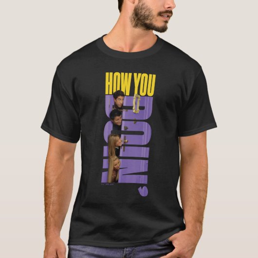 FRIENDS™ | Hoe gaat het? T-shirt (Voorkant)