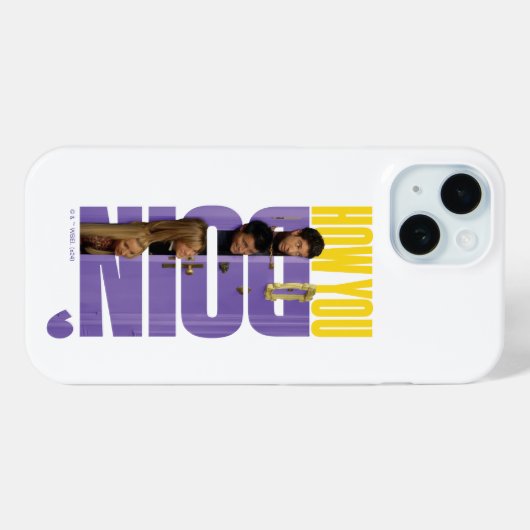 FRIENDS™ | Hoe je het doet Case-Mate iPhone Case (Achterkant (horizontaal))