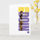 FRIENDS™ | Hoe je het doet Kaart (Gele Bloem)