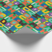 FRIENDS™ | Hoe je het levendige patroon doet Cadeaupapier (Hoek)