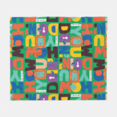 FRIENDS™ | Hoe je het levendige patroon doet Fleece Deken (Voorkant (Horizontaal))