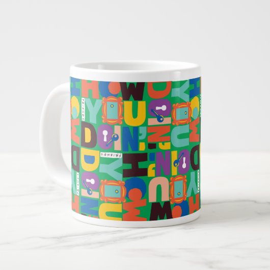 FRIENDS™ | Hoe je het levendige patroon doet Grote Koffiekop (Links)