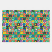 FRIENDS™ | Hoe je het levendige patroon doet Inpakpapier Vel (Voorkant 2)