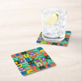 FRIENDS™ | Hoe je het levendige patroon doet Kartonnen Onderzetters (Insitu)