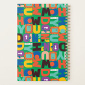 FRIENDS™ | Hoe je het levendige patroon doet Planner (Achterkant)