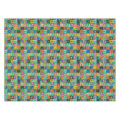 FRIENDS™ | Hoe je het levendige patroon doet Tafelkleed (Voorkant (Horizontaal))