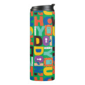 FRIENDS™ | Hoe je het levendige patroon doet Thermosbeker (Gedraaid links)