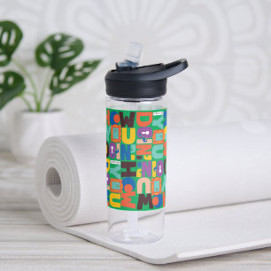 FRIENDS™   Hoe je het levendige patroon doet Waterfles