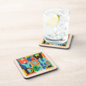 FRIENDS™ | Hoe u het doet" - Levendig grafisch Bier Onderzetter (Rechterzijde)