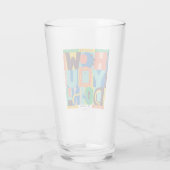 FRIENDS™ | Hoe u het doet" - Levendig grafisch Glas (Achterkant)