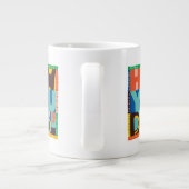 FRIENDS™ | Hoe u het doet" - Levendig grafisch Grote Koffiekop (Achterkant)