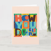 FRIENDS™ | Hoe u het doet" - Levendig grafisch Kaart (Voorkant)