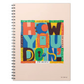 FRIENDS™ | Hoe u het doet" - Levendig grafisch Notitieboek (Voorkant)