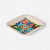 FRIENDS™ | Hoe u het doet" - Levendig grafisch Papieren Bordje (Gebogen)