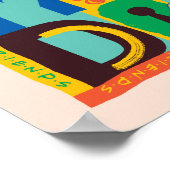 FRIENDS™ | Hoe u het doet" - Levendig grafisch Poster (Hoek)