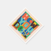 FRIENDS™ | Hoe u het doet" - Levendig grafisch Servet (Hoek)