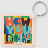 FRIENDS™ | Hoe u het doet" - Levendig grafisch Sleutelhanger