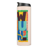 FRIENDS™ | Hoe u het doet" - Levendig grafisch Thermosbeker (Geroteerd rechts)