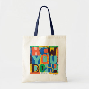 FRIENDS™ Hoe u het doet" - Levendig grafisch Tote Bag