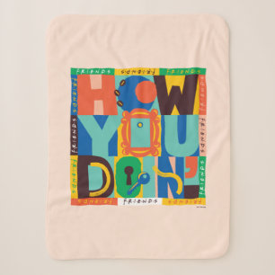 FRIENDS™   How You Doin' - Levendig Grafisch Ontwe Sherpa Deken