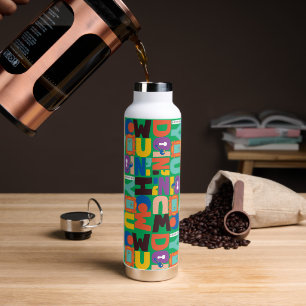 FRIENDS™ How You Doin' Levendig Patroon Waterfles