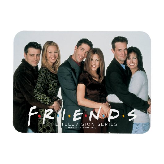 FRIENDS™ | Huggenparen Magneet (Horizontaal)