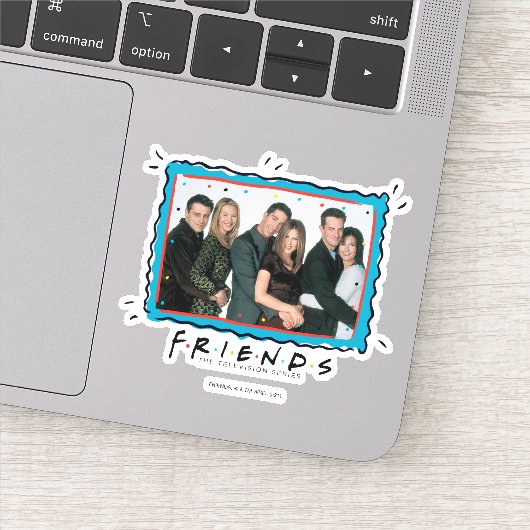 FRIENDS™ | Huggenparen Sticker (Detail)