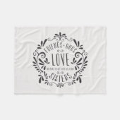 Friends Hugs Love Sisters Fleece Blanket (Voorkant (Horizontaal))