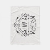 Friends Hugs Love Sisters Fleece Blanket (Voorkant)