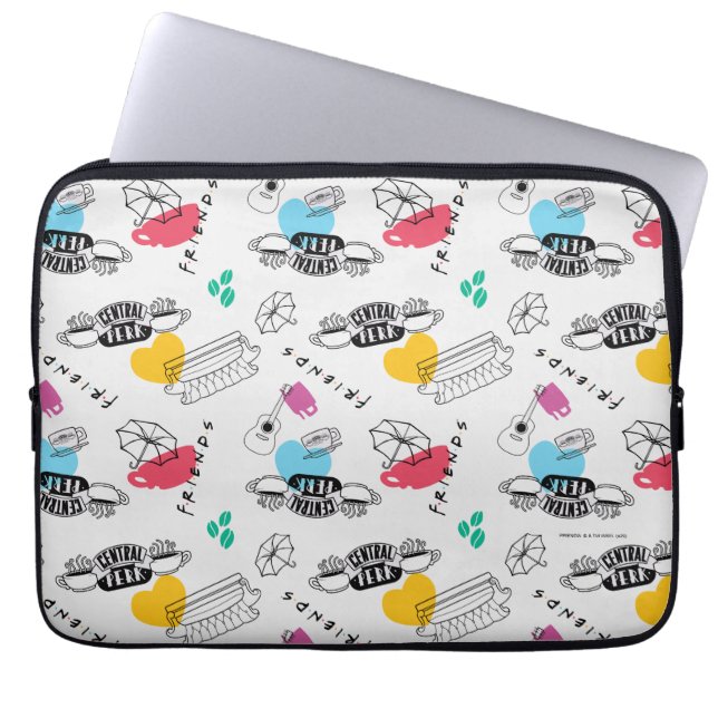 FRIENDS™ | Icon Pattern Laptop Sleeve (Voorkant)
