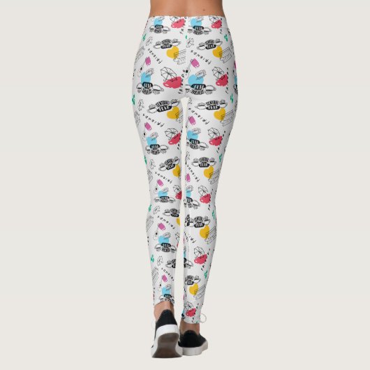 FRIENDS™ | Icon Pattern Leggings (Achterkant)