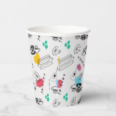 FRIENDS™ | Icon Pattern Papieren Bekers (Rechts)