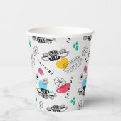 FRIENDS™ | Icon Pattern Papieren Bekers (Voorkant)