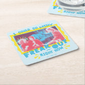 FRIENDS™ | Ik kan nu zo gemakkelijk weg Kartonnen Onderzetters (Schuin)