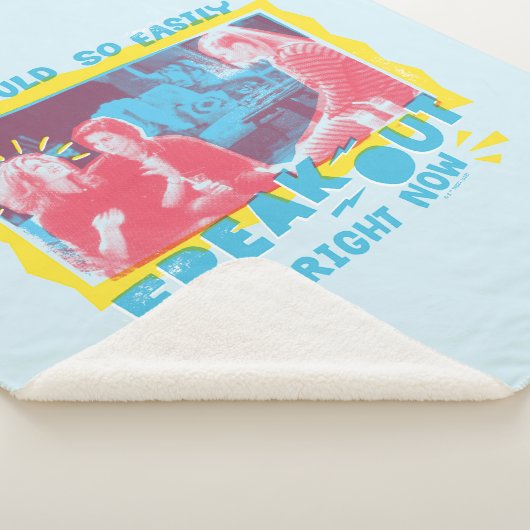 FRIENDS™ | Ik kan nu zo gemakkelijk weg Sherpa Deken (3/4)