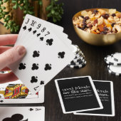 Friends inspirerend quote speelkaarten (Insitu)