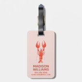 FRIENDS™ | Je bent mijn langste Waterverf grafisch Bagagelabel (Achterkant verticaal)