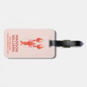 FRIENDS™ | Je bent mijn langste Waterverf grafisch Bagagelabel (Achterkant horizontaal)