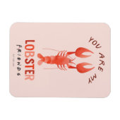 FRIENDS™ | Je bent mijn langste Waterverf grafisch Magneet (Horizontaal)